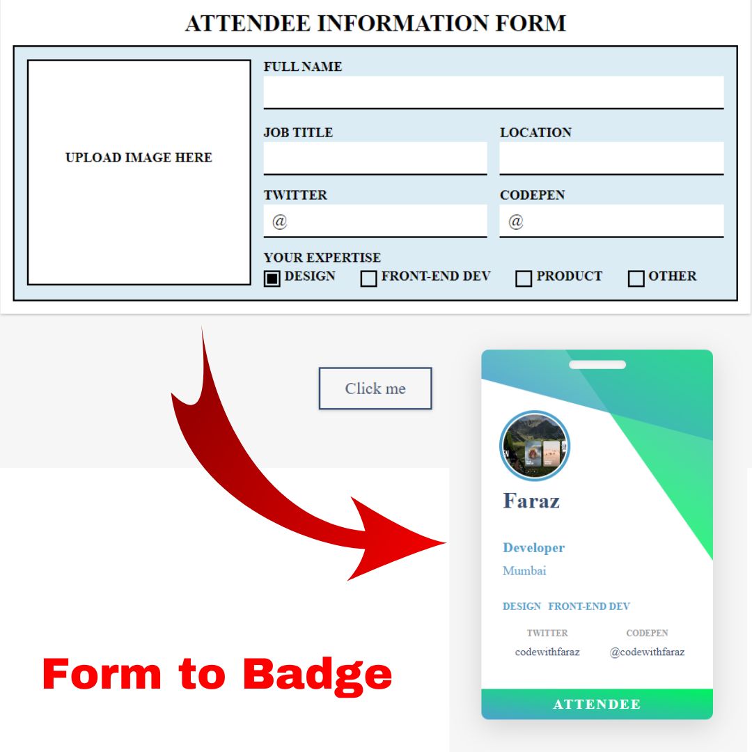 Convert Form Fill Data into Interactive Badge using HTML, CSS, and JavaScript.jpg